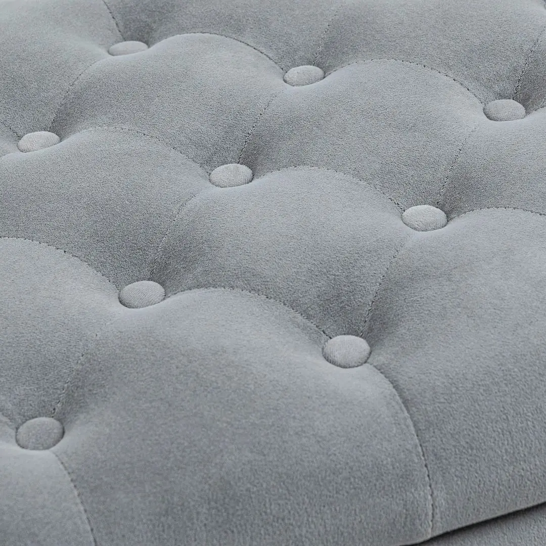 Банкетка Homcom 838-407V01GY 126x48x57 cm (Grey/Black)