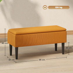 Банкетка Homcom 838-417V01OG (Orange) Thumb