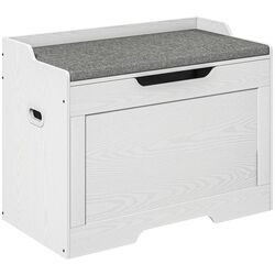 Банкетка Homcom 838-466V00WT 75x40x56 cm (White/Grey) Thumb