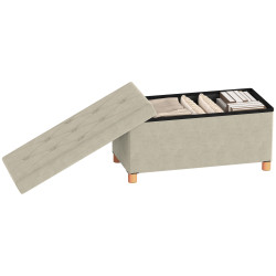 Bancheta Homcom 838-471V00CW (Cream White) Thumb