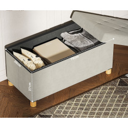 Bancheta Homcom 838-471V00CW (Cream White) Thumb