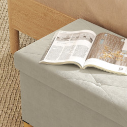 Bancheta Homcom 838-471V00CW (Cream White) Thumb