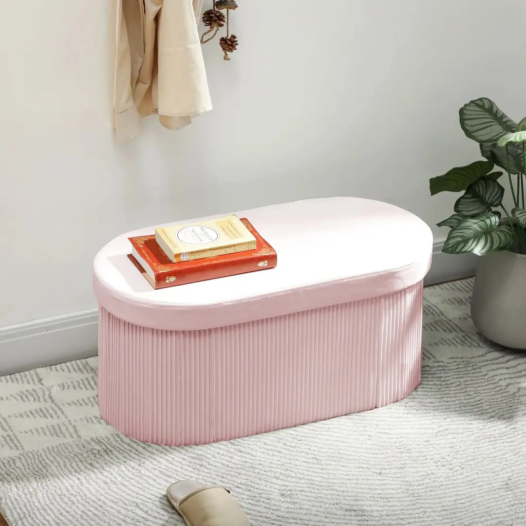 Bancheta Homcom 838-610V00PK (Pink)