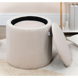 Комплект пуфов Homcom 838-273V00WT (White) Thumb