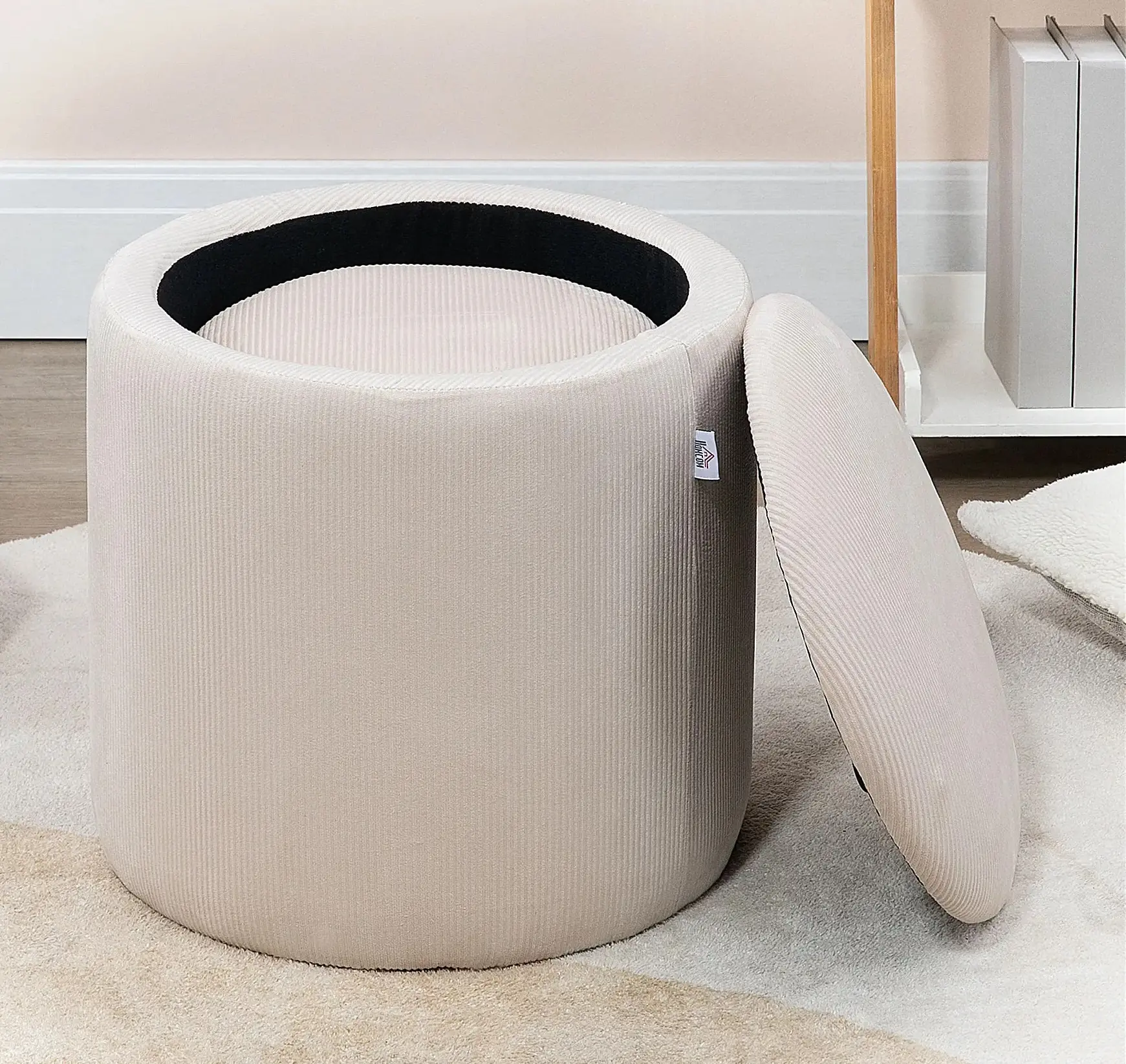 Комплект пуфов Homcom 838-273V00WT (White) - 6