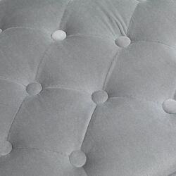 Set bancheta + 2 pufuri Homcom 833-160GY 75x40x42 cm (Pearl Grey) Thumb