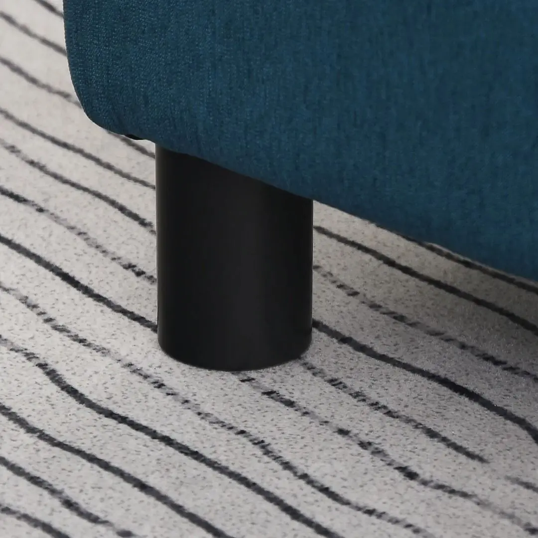 Пуф Homcom 833-666V80BU 40x30x24 (Dark Blue/Black) - 7