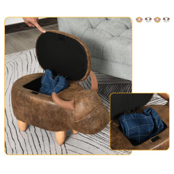 Пуф Homcom 838-004BN (Brown) Thumb