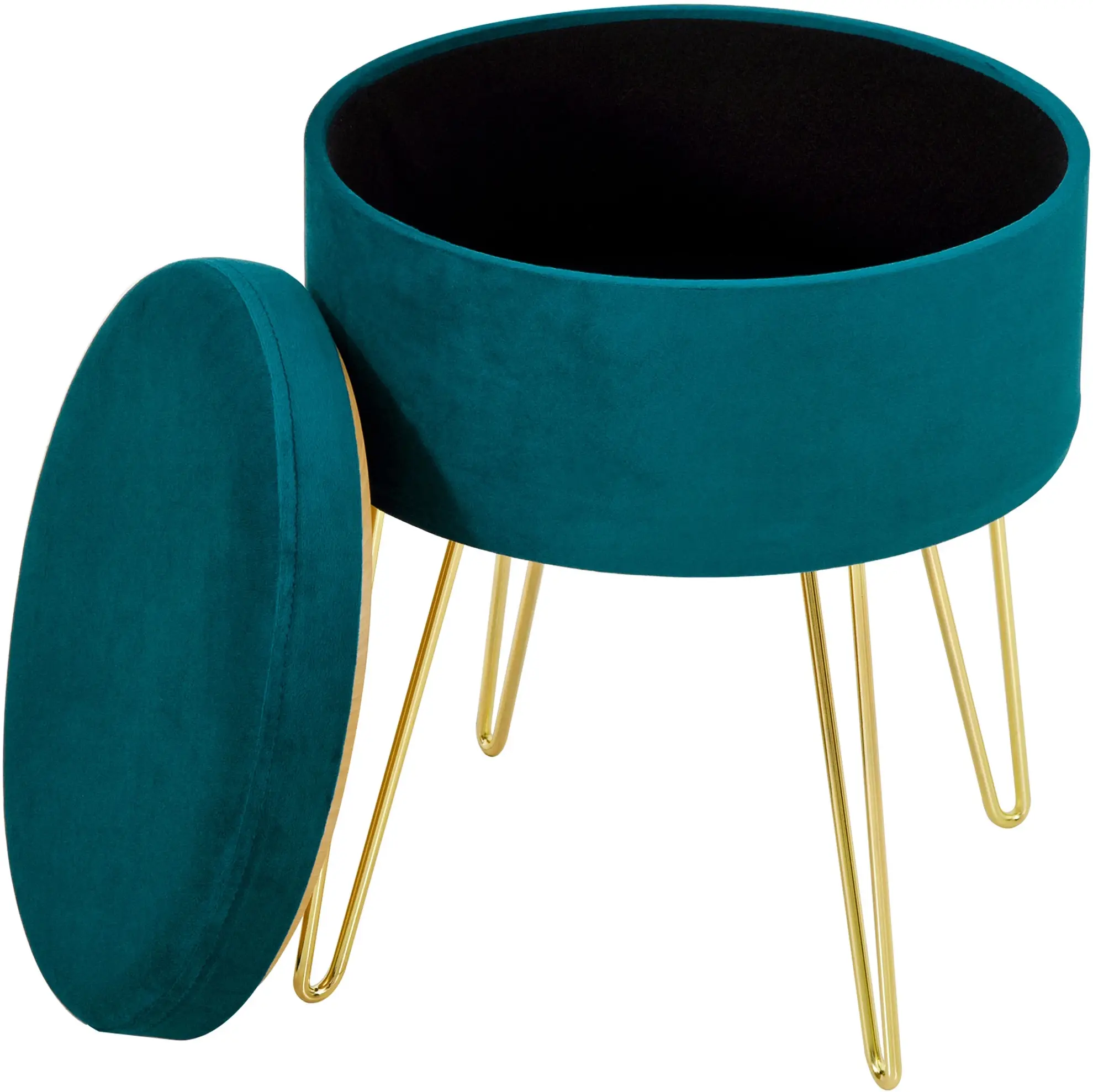 Пуф Homcom 838-033 (Green/Gold) - 3