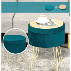 Пуф Homcom 838-033 (Green/Gold) Thumb