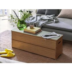 Bancheta Ikea Dajlien spatiu depozitare 100x30x37 (Bambus)