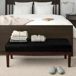 Bancheta Ikea Ekenaset/Jonsbyn 112cm (Negru) Thumb