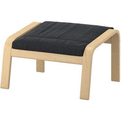 Puf Ikea Poang (Furnir mesteacan/Hillared Antracit) Thumb