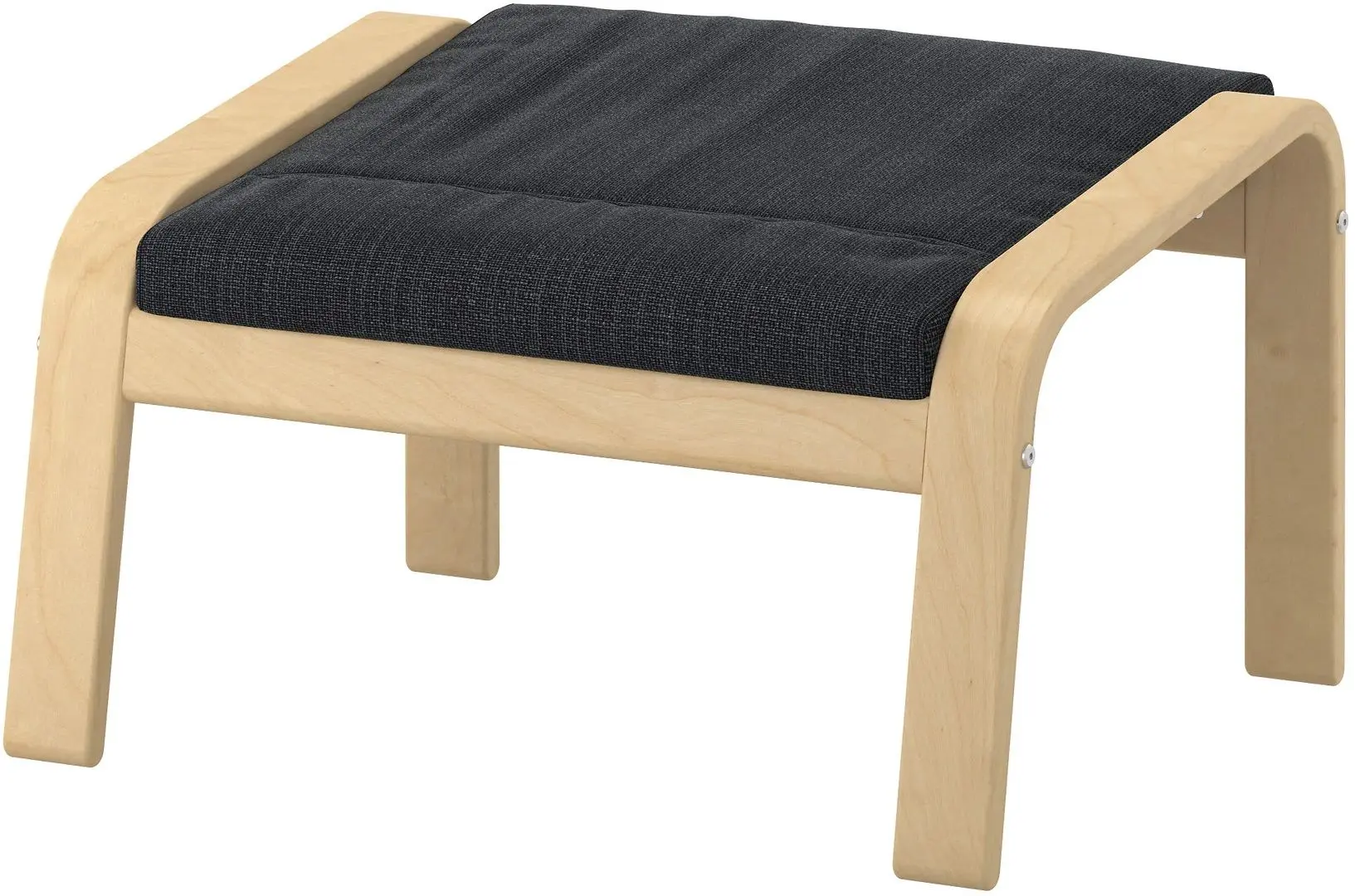 Puf Ikea Poang (Furnir mesteacan/Hillared Antracit)