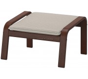 Puf Ikea Poang (Maro/Knisa Bej Deschis)