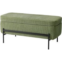 Bancheta Ikea Valtorp/Samsala cu depozitare 103cm (Galben-verde inchis) Thumb