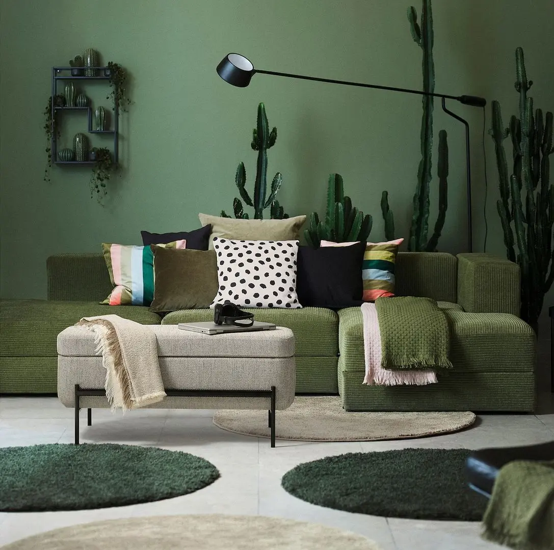 Банкетка Ikea Valtorp/Viarp с местом для хранения 103см (Бежевый/Коричневый)