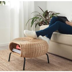 Masa reviste Ikea Gamlehult (Ratan/Antracit) Thumb