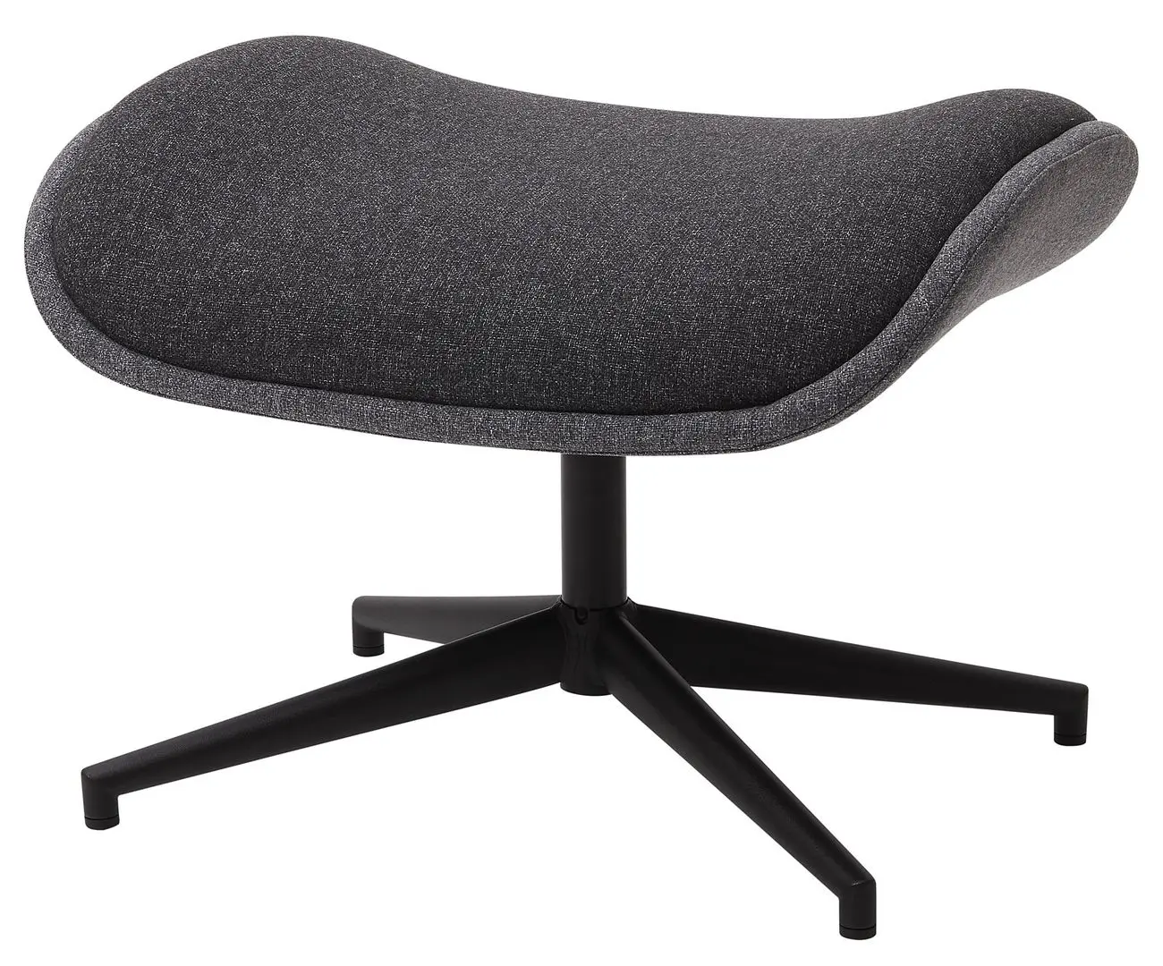 Puf Ikea Aleby/Gunnared (Gri mediu/Gri inchis)