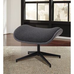 Puf Ikea Aleby/Gunnared (Gri mediu/Gri inchis)