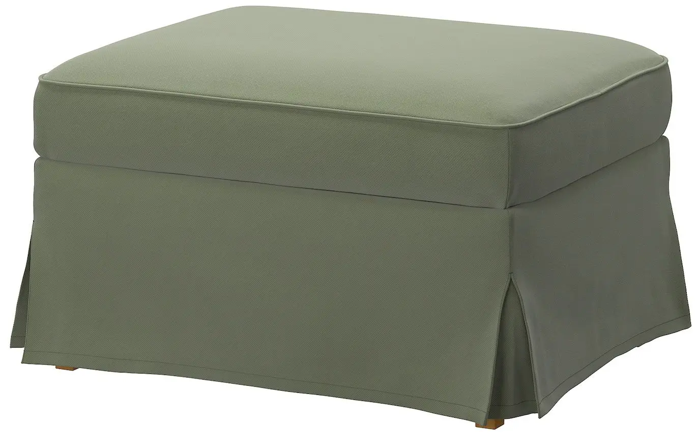 Puf Ikea Ektorp/Hakebo (Gri-verde)