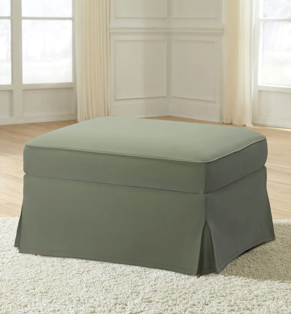 Puf Ikea Ektorp/Hakebo (Gri-verde)