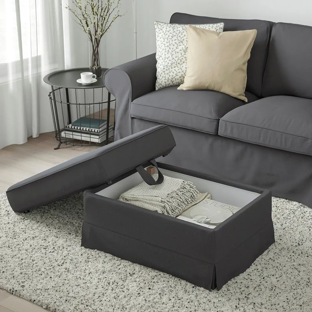 Puf Ikea Ektorp (Hallarp Gri)