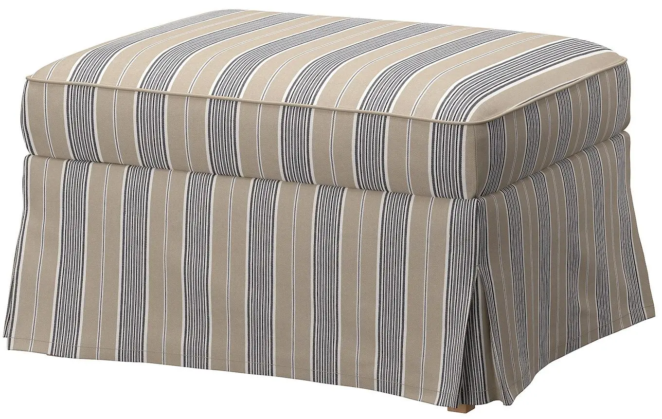 Puf Ikea Ektorp/Karlshov (Bej/Multicolor)