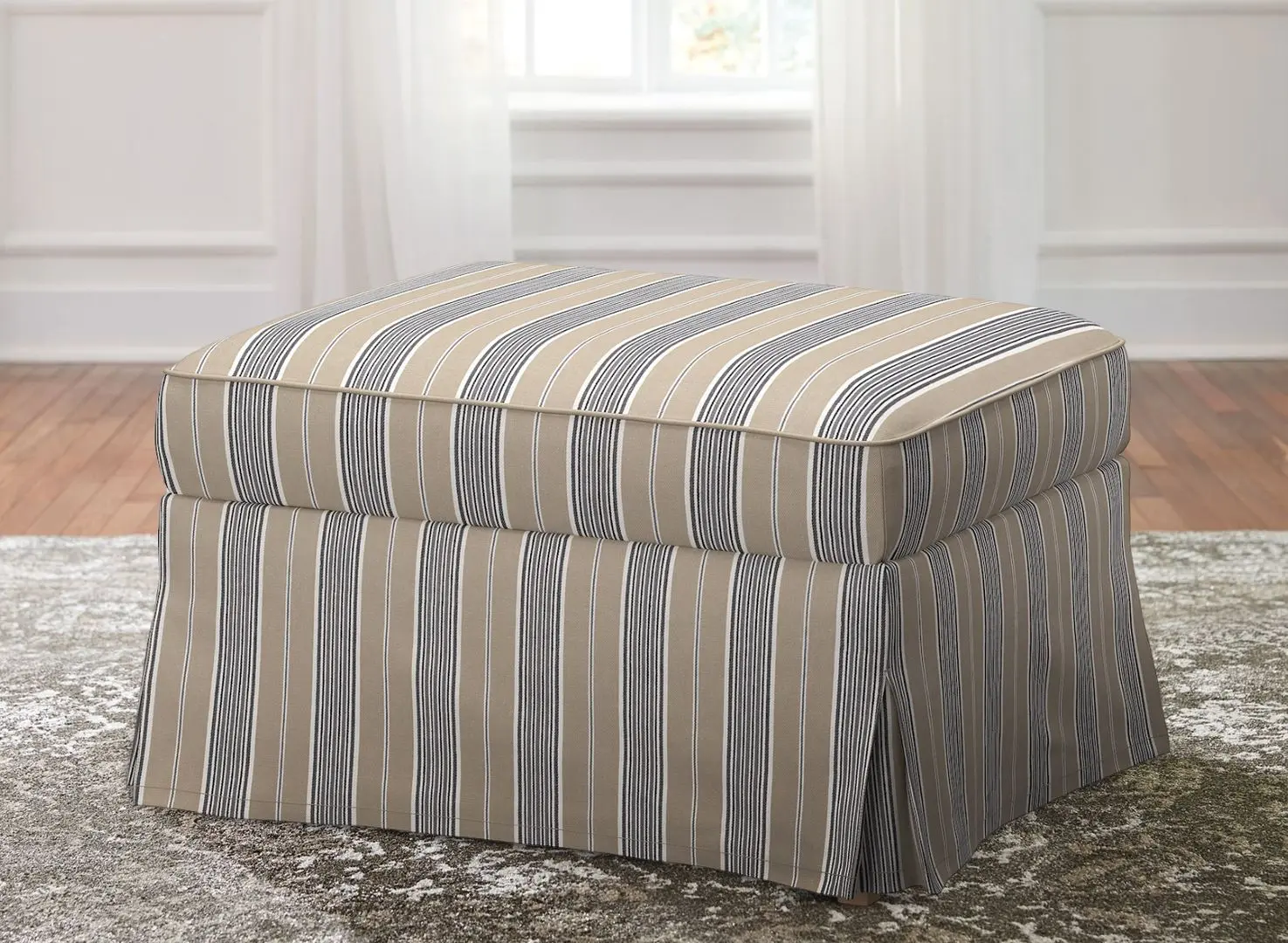 Puf Ikea Ektorp/Karlshov (Bej/Multicolor)