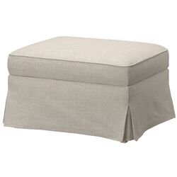 Пуф Ikea Ektorp/Kilanda (Светло-бежевый) Thumb