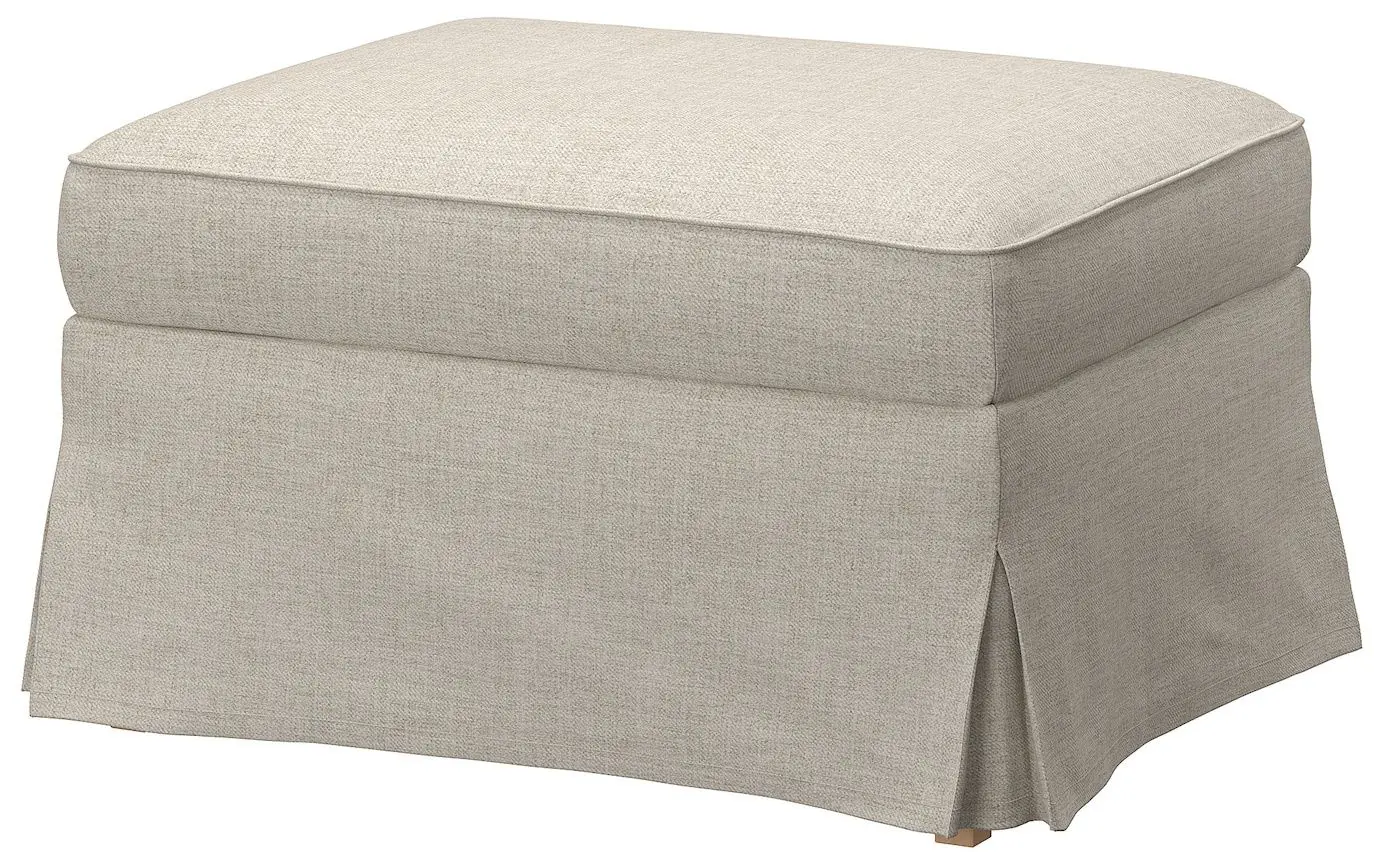 Пуф Ikea Ektorp/Kilanda (Светло-бежевый)