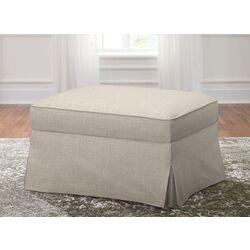 Пуф Ikea Ektorp/Kilanda (Светло-бежевый)