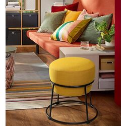 Puf Ikea Emmislov/Skiftebo (Galben)