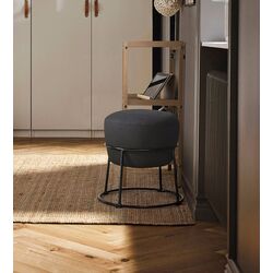 Puf Ikea Emmislov/Vissle (Gri Inchis)