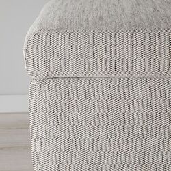 Puf Ikea Fammarp/Viarp (Bej-maro/Metal) Thumb