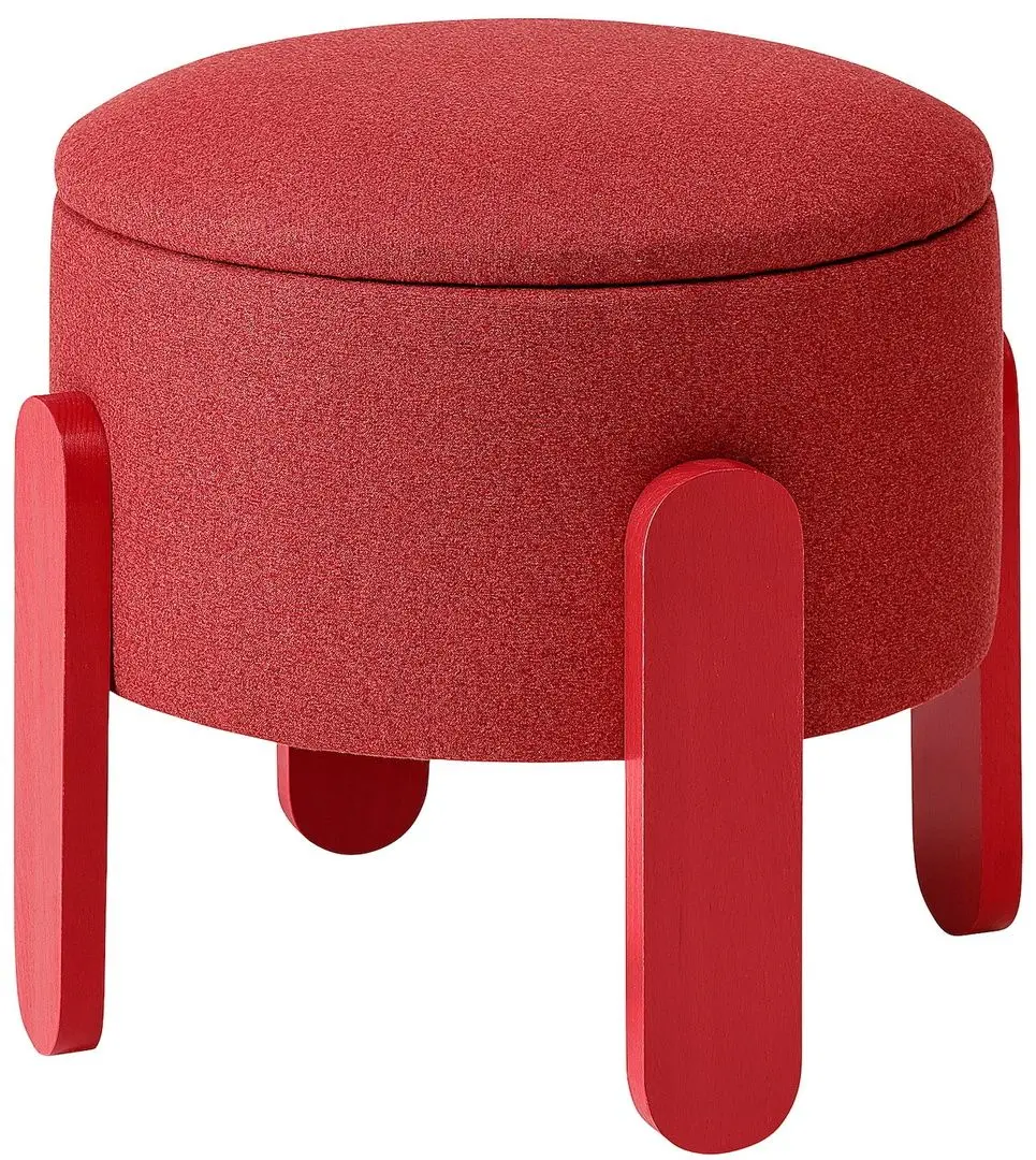 Puf Ikea Forlunda/Tonerud (Rosu)