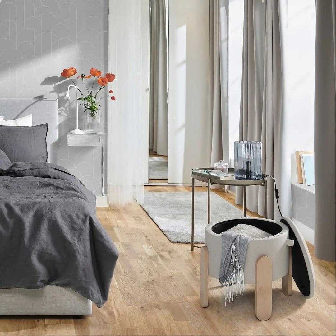 Пуф Ikea Forlunda/Vissle (Бежевый)