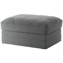 Puf Ikea Gronlid cu depozitare (Ljungen Gri Mediu)