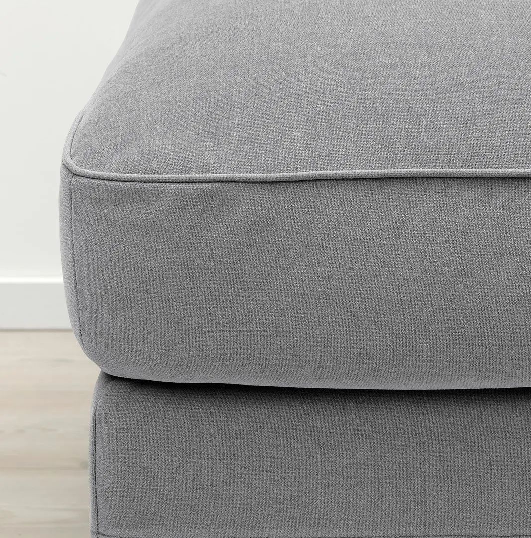 Puf Ikea Gronlid cu depozitare (Ljungen Gri Mediu) - 2