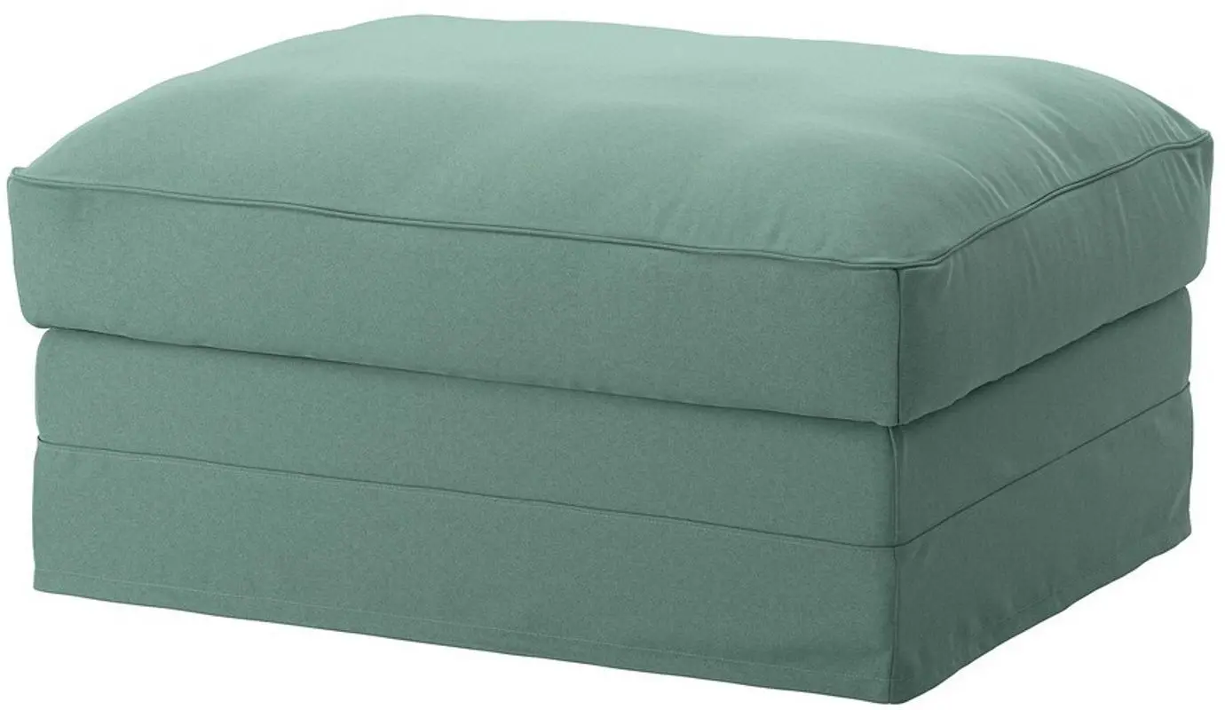 Puf Ikea Gronlid cu depozitare (Ljungen Verde Deschis)