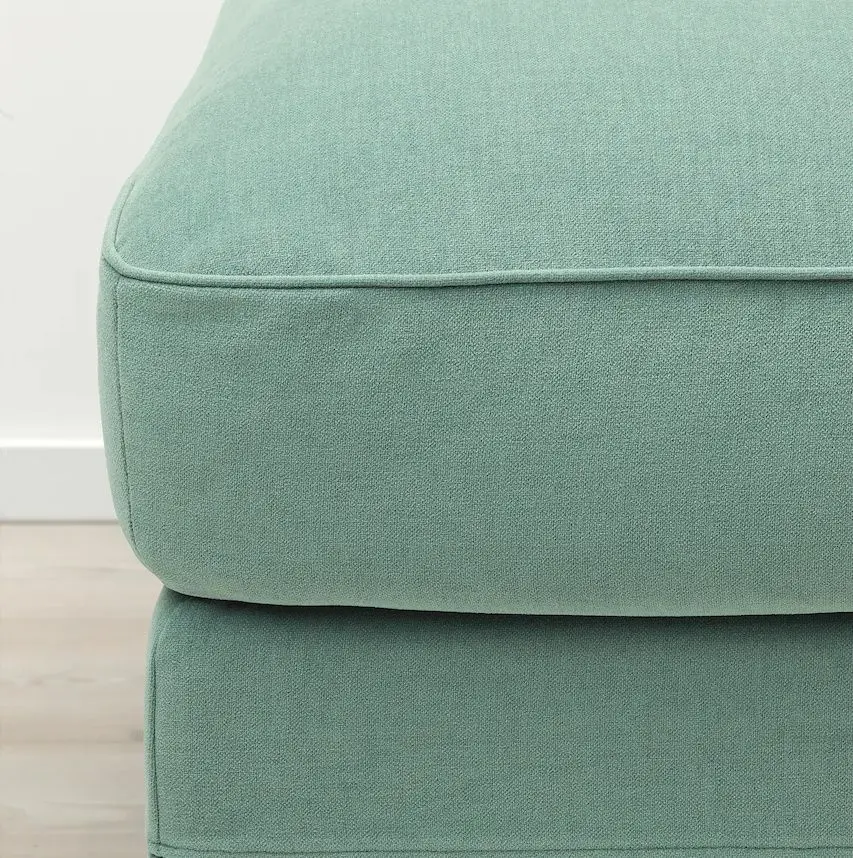 Puf Ikea Gronlid cu depozitare (Ljungen Verde Deschis) - 2