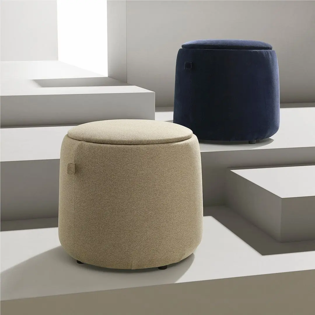 Puf Ikea Jarrestad/Tonerud (Bej-inchis)