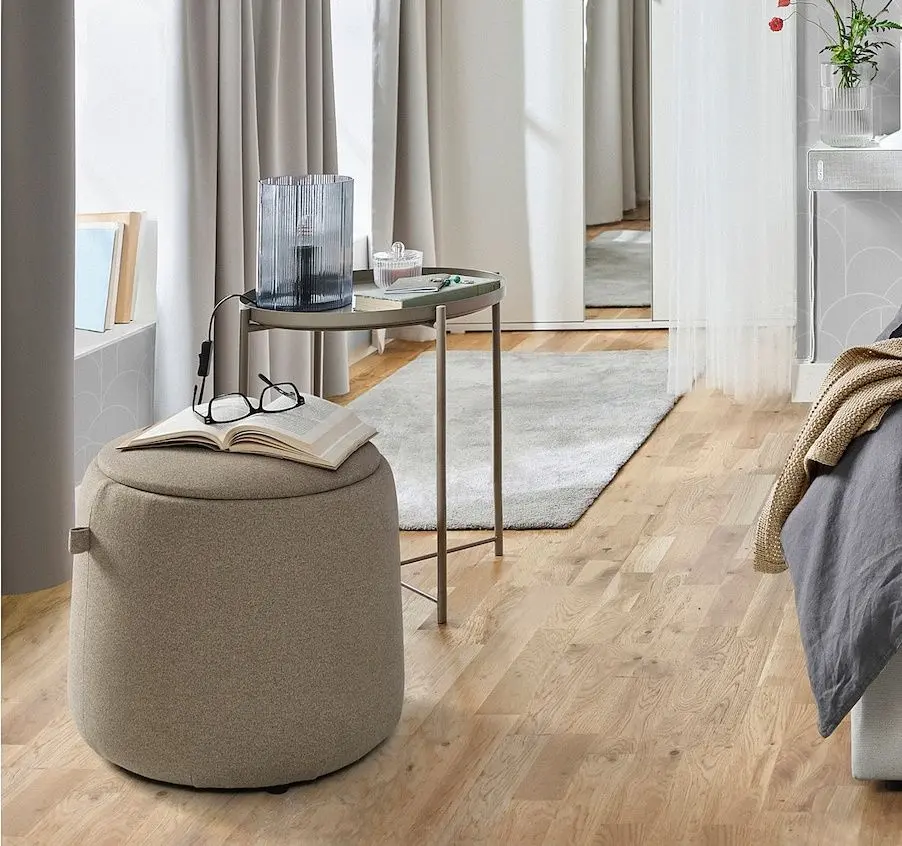 Puf Ikea Jarrestad/Tonerud (Bej-inchis)