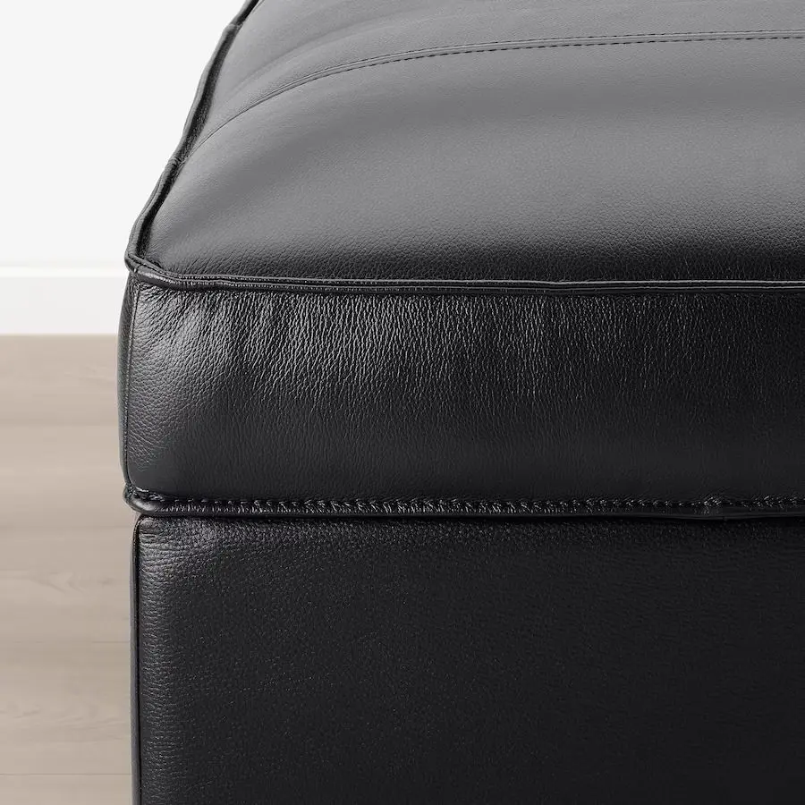 Puf Ikea KivikGrann/Bomstad (Negru)