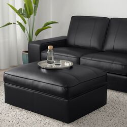 Puf Ikea Kivik cu depozitare (Grann/Bomstad Negru) Thumb