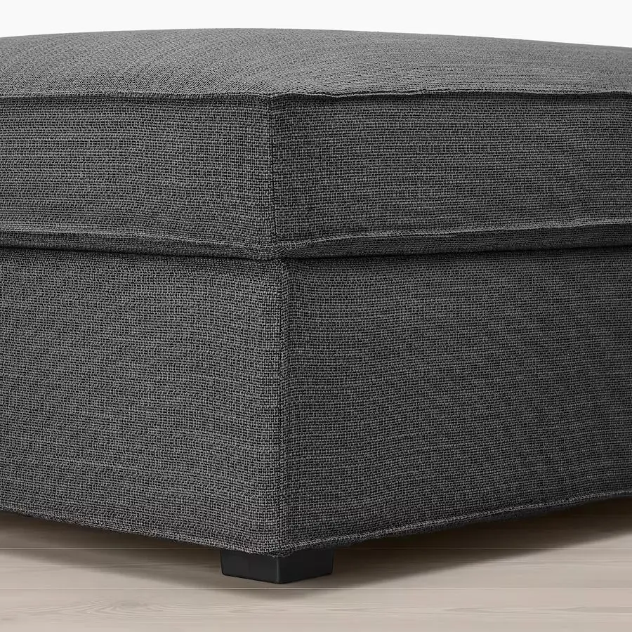 Puf Ikea Kivik cu depozitare (Hillared Antracit)