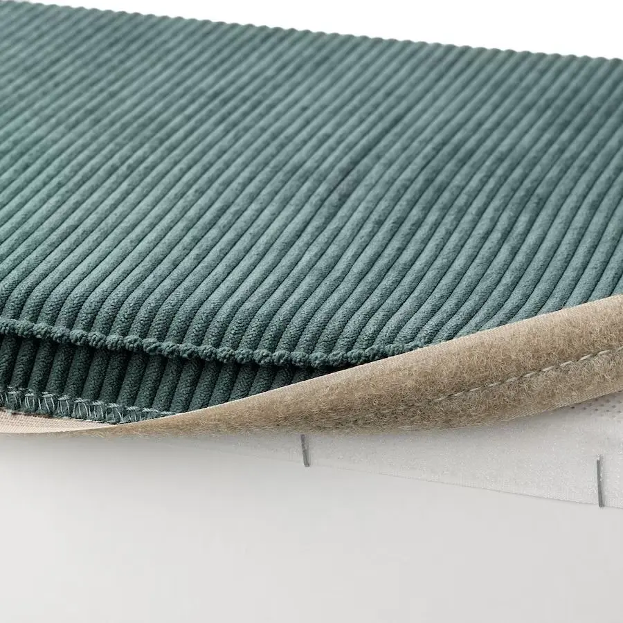 Puf Ikea Kivik cu depozitare (Kelinge Gri-Turcoaz)