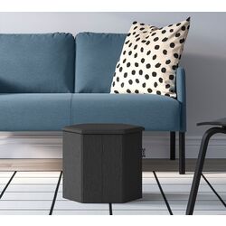 Puf Ikea Kjuge spatiu depozitare (Gri-inchis)