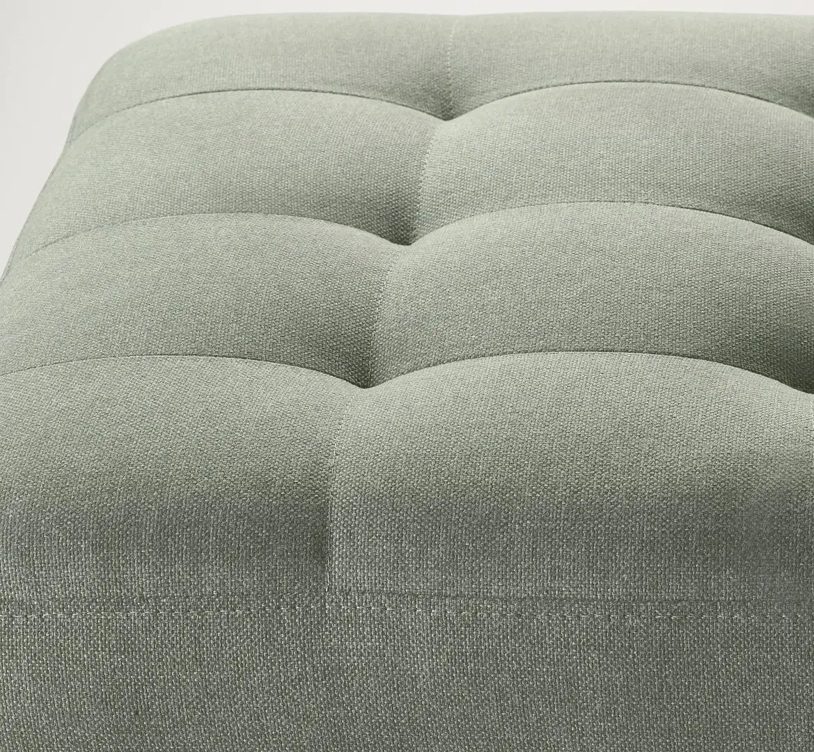 Puf Ikea Landskrona/Gunnared (Verde deschis/Lemn)