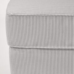 Puf Ikea Rocksjon/Klovsta (Gri/Alb) Thumb